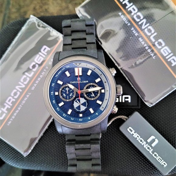 Chronologia Men's 85601-H Chaser Ocean Watch - Picture 5 of 10